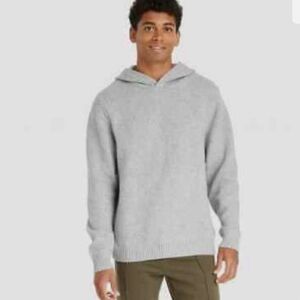 NWT Goodfellow & Co pullover hooded sweater L